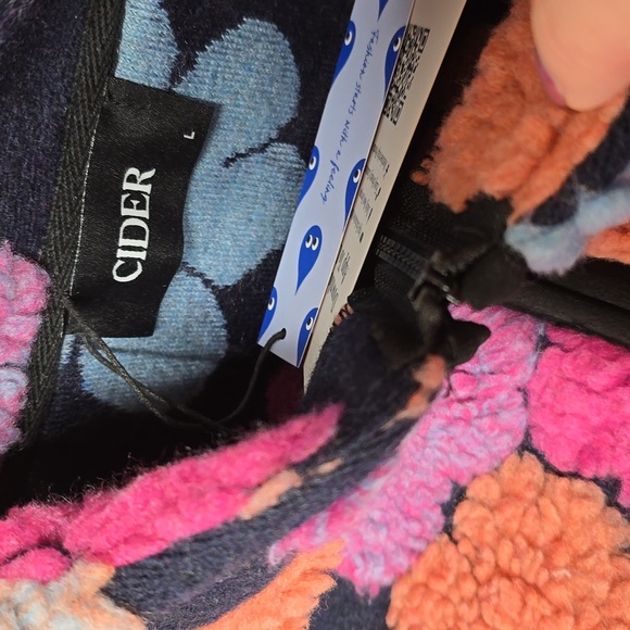 Cider Multicolor Floral Jacket - Picture 4 of 5